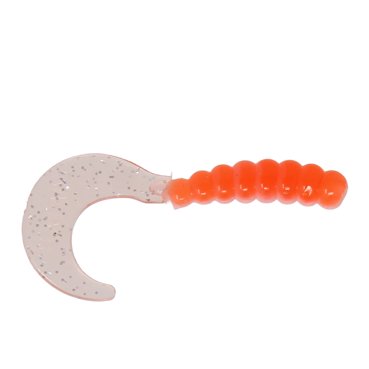 Kalins 2 Inch Triple Threat Grubs Orange Crush 995