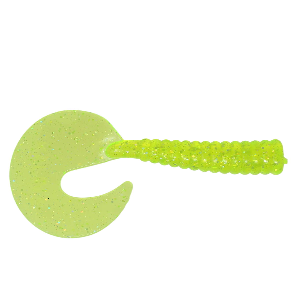 Kalins Octogambo Grub 8 Inch Chartreuse Hologram