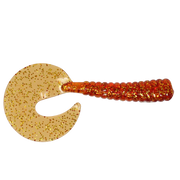 Kalins Octogambo Grub 8 Inch Gold with Gold Flake