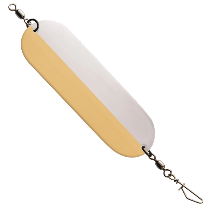 dodger fishing lure Luhr Jensen Herring Dodger-Brass/Chrome