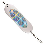 Luhr Jensen Herring Dodger Chrome Silver Disco Tape