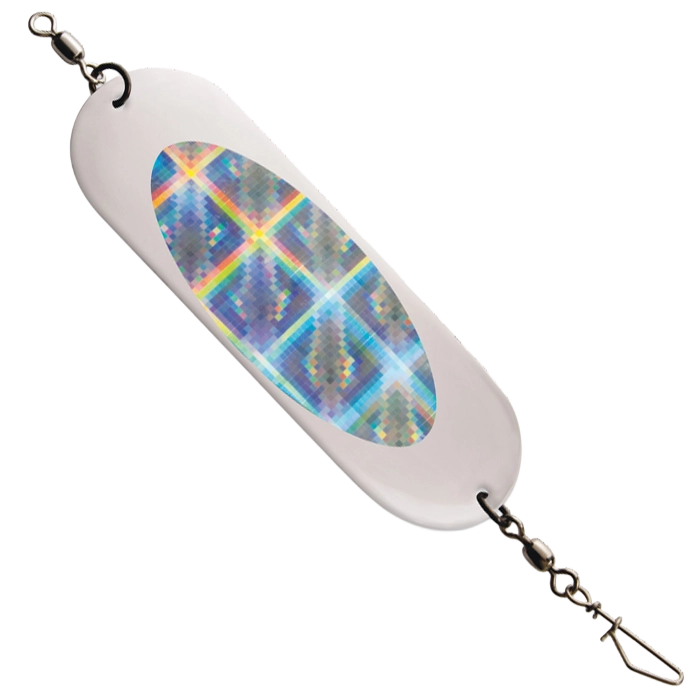 Luhr Jensen Herring Dodger Chrome Silver Disco Tape