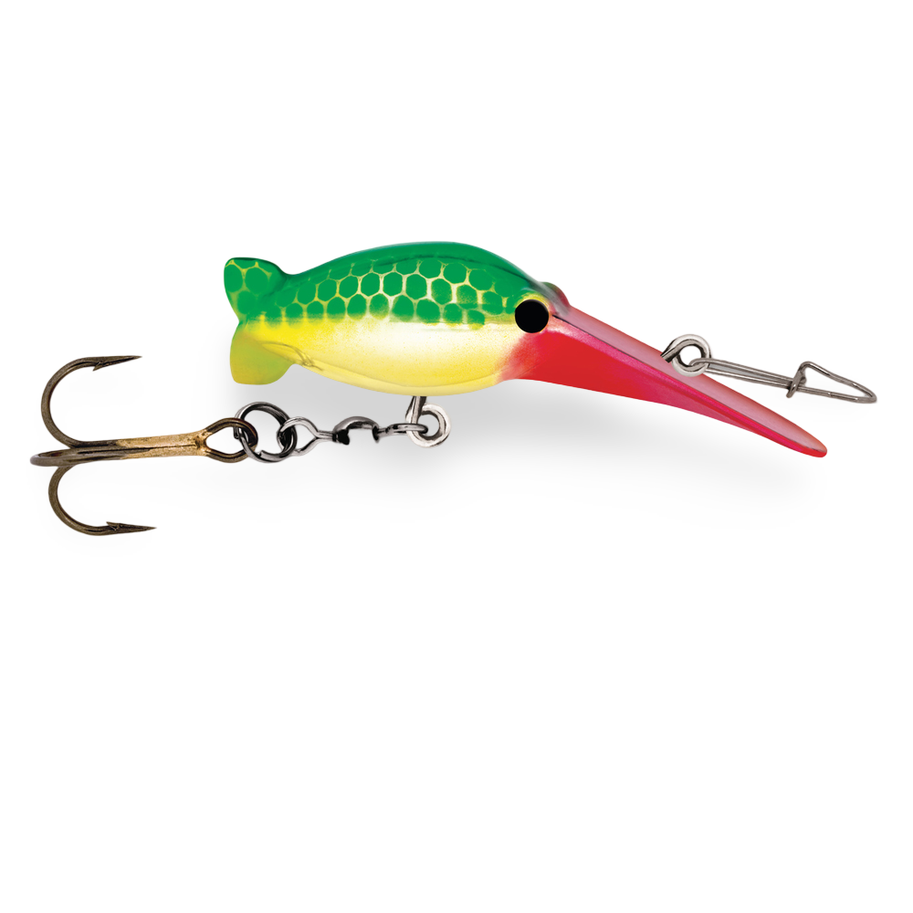 Luhr Jensen Hot Shot Gold Green Pirate 922