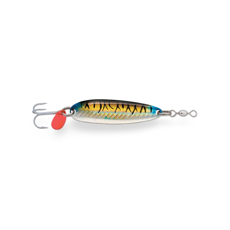 crocodile fishing lures company Luhr Jensen Krocodile Spoon Hammered Brass/Fire; 3/16 oz