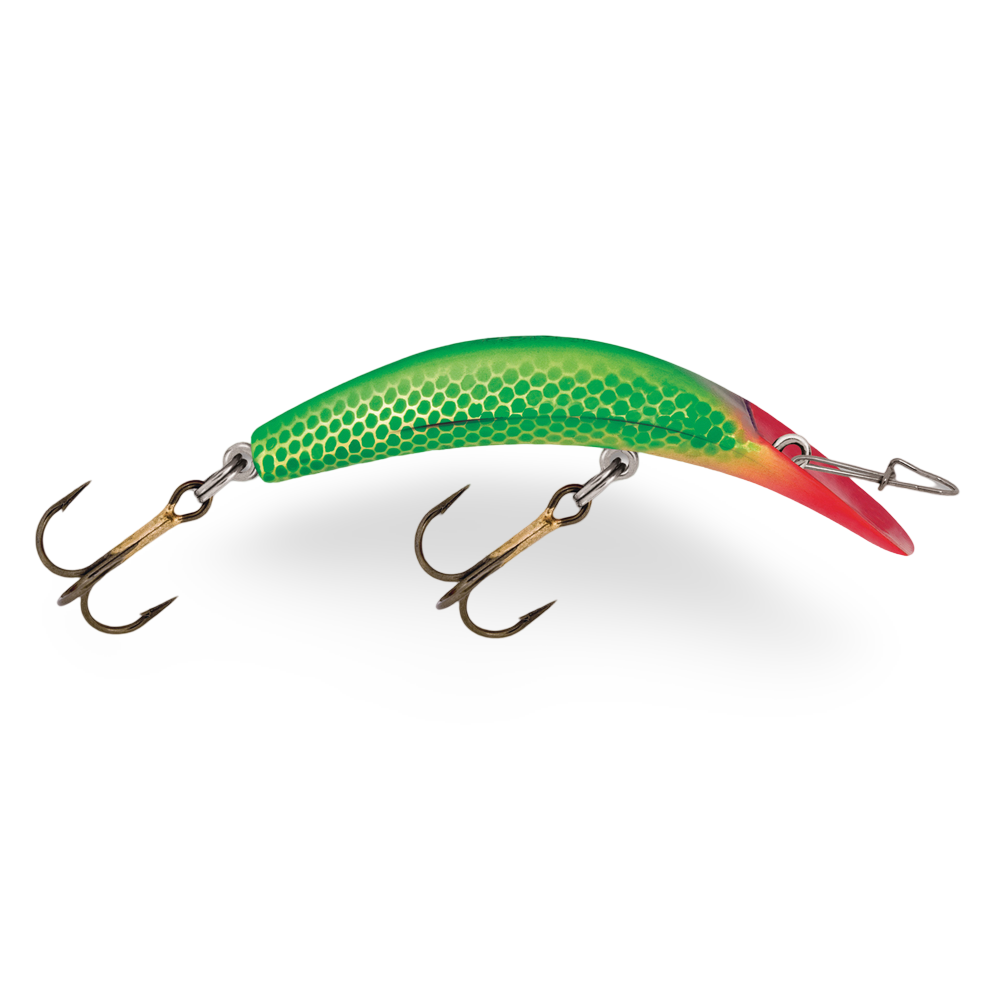 Luhr Jensen Kwikfish Gold Green Pirate 922