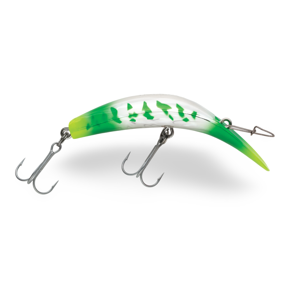 Luhr Jensen Kwikfish Metallic Green Double Trouble 1631