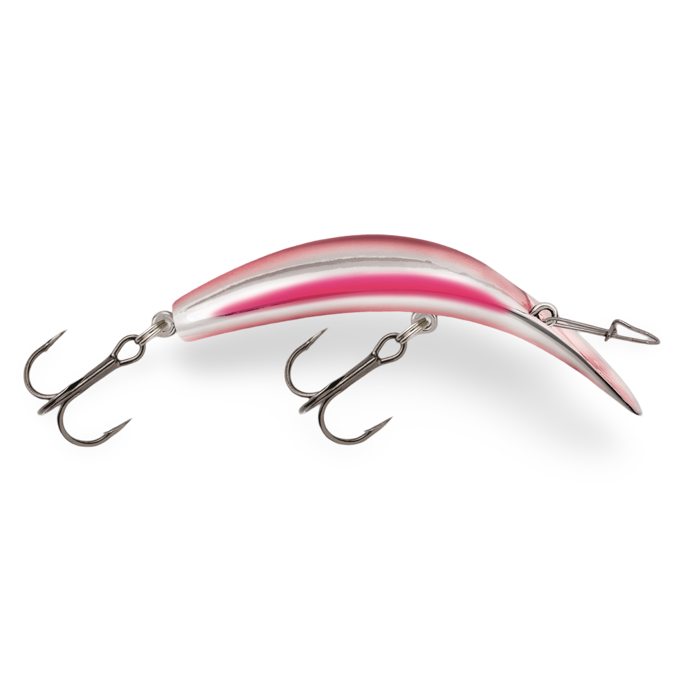 Luhr Jensen Kwikfish Red Chrome Pink Streak 1644