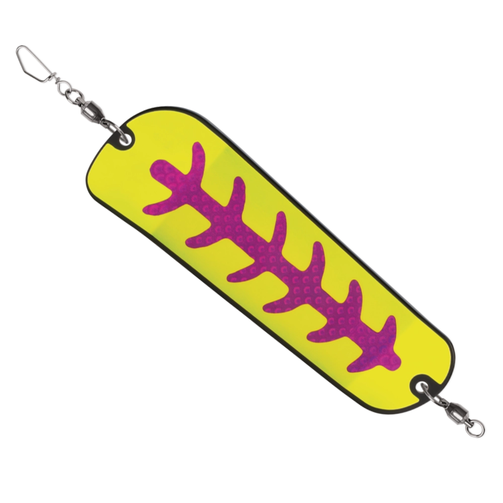 Luhr Jensen Money Roll Flasher Nuclear Carbon Glow