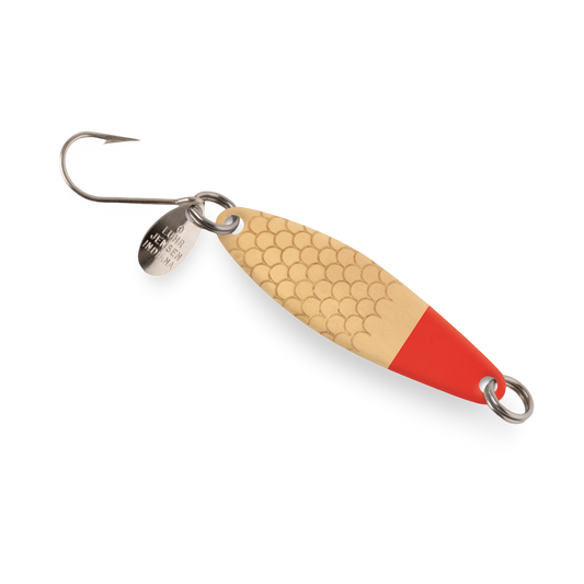 Luhr Jensen Needlefish Brass Red Head