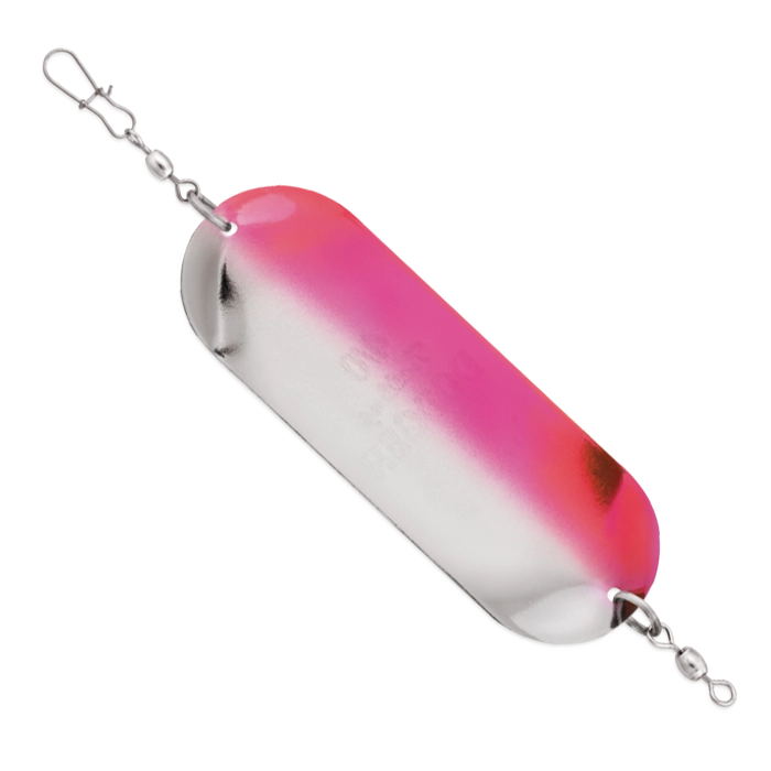 Luhr Jensen Trout Kokanee Dodger Chrome Pink