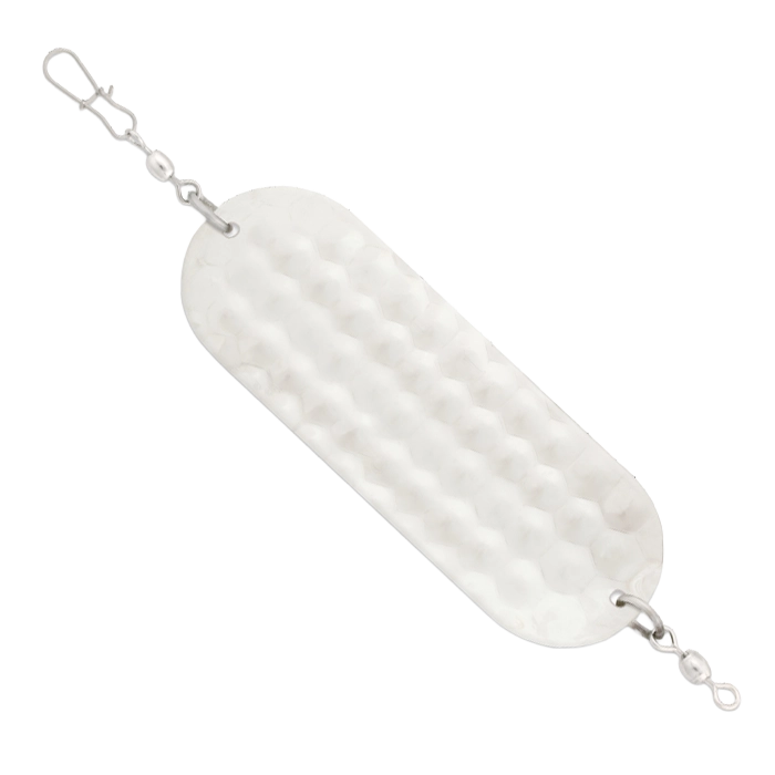 Luhr Jensen Trout Kokanee Dodger Hammered Chrome