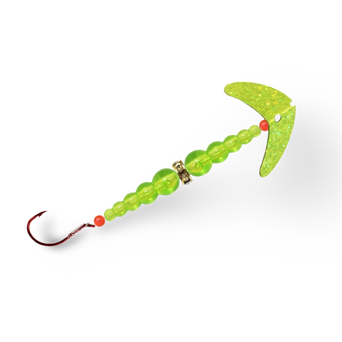 Macks Wedding Ring Pro Chartreuse Sparkle Flo Chart