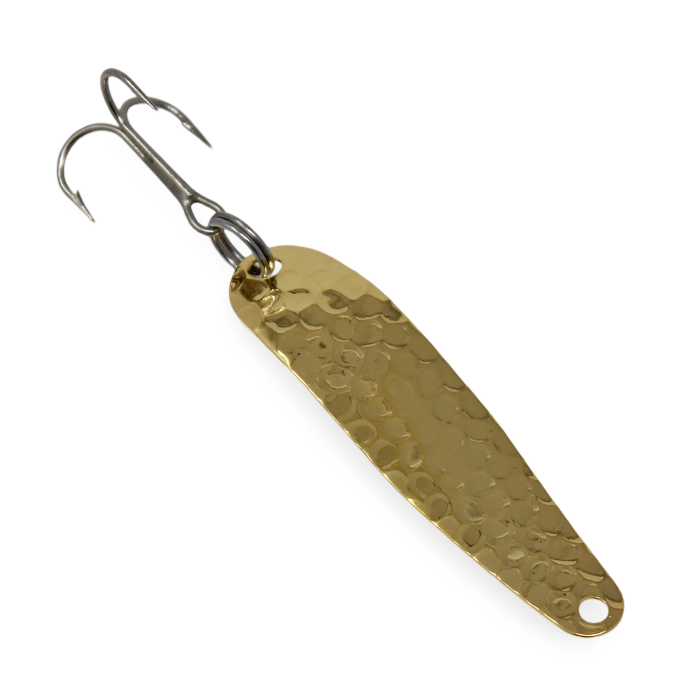 Michigan Stinger Scorpion Spoon Gold Hammered