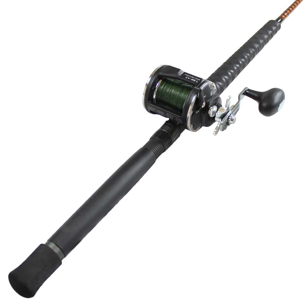 conventional fishing reel combo Okuma Convector Nearshore Halibut Combo – Seattle Fishing Company