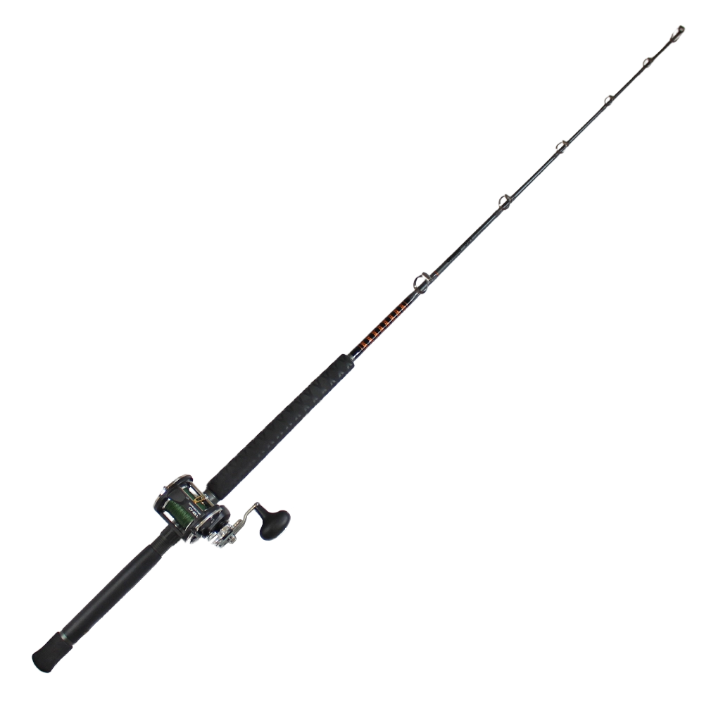 okuma convector pro wire rod Okuma Convector Nearshore Halibut Combo – Seattle Fishing Company