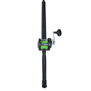 okuma convector rod Pro Downrigger Trolling rods T6 machined aluminum Okuma Convector Offshore Halibut Combo