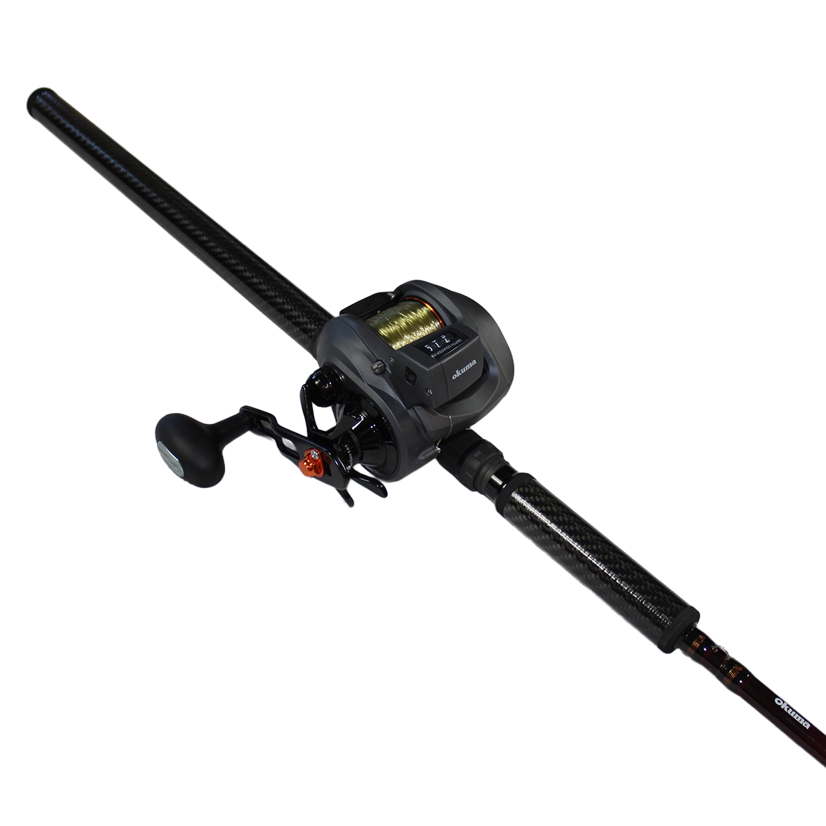 Okuma Guide Select Classic Salmon Downrigger Combo