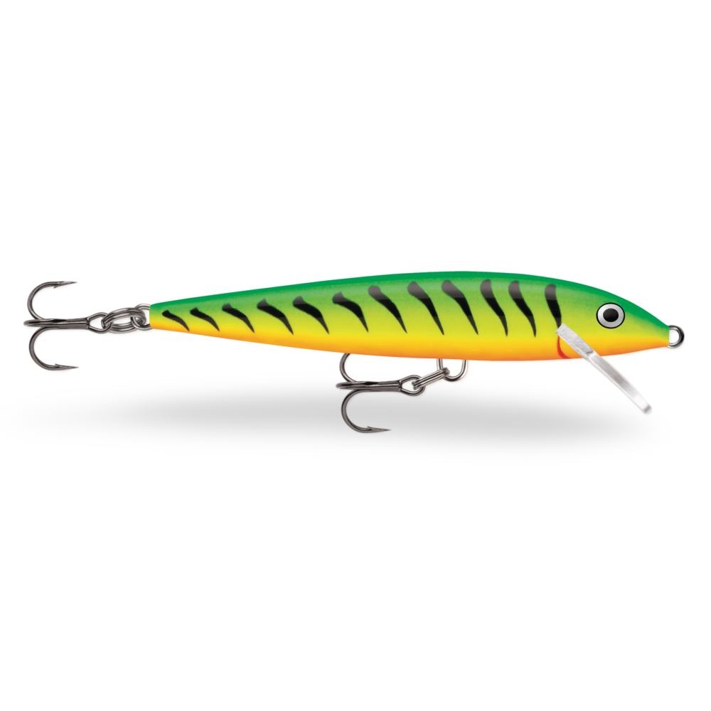 Original Floating Rapala Fire Tiger