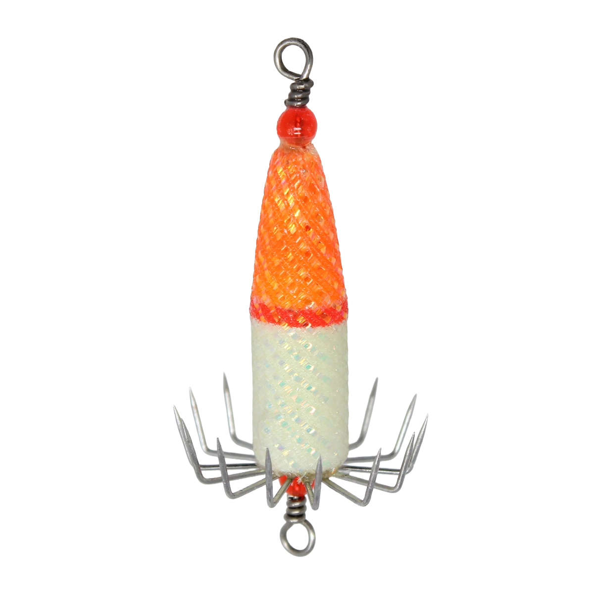 Otori Deluxe Squid Jig Standard Glow Orange