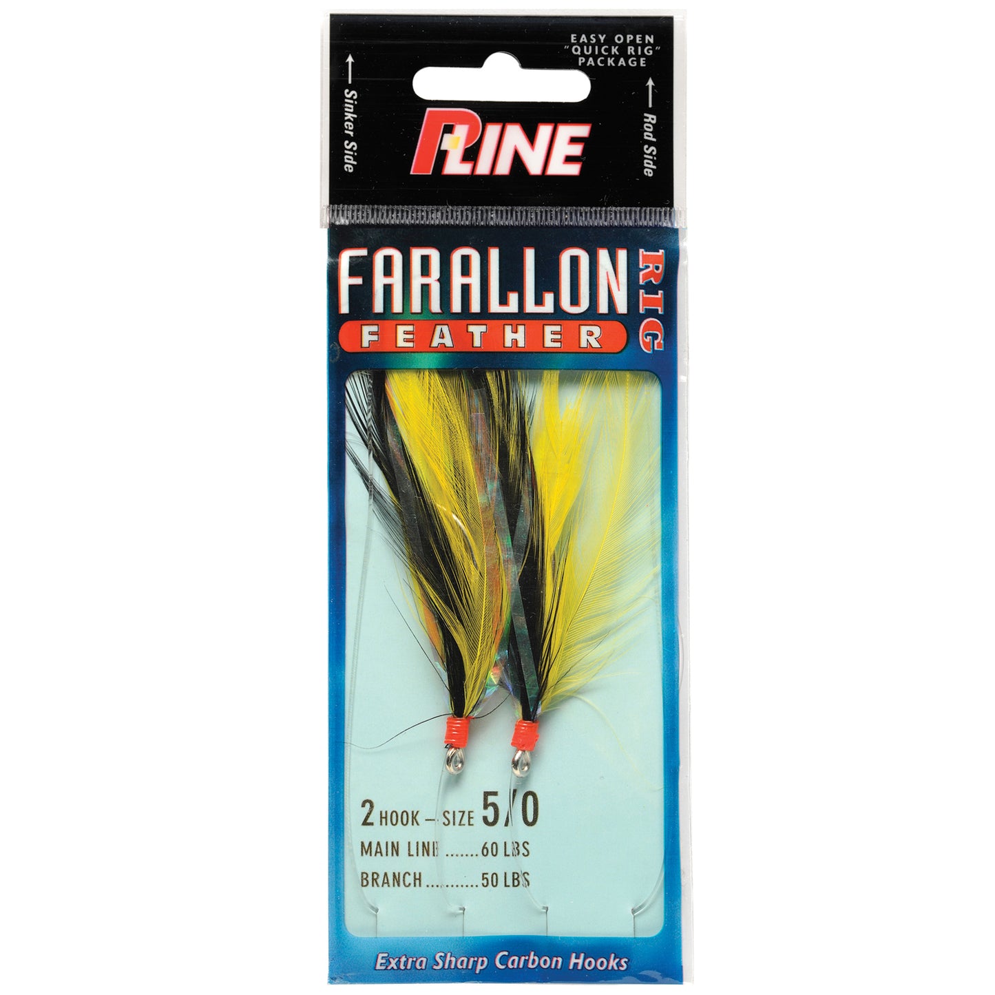 P-Line Farallon Feathers Yellow & Black