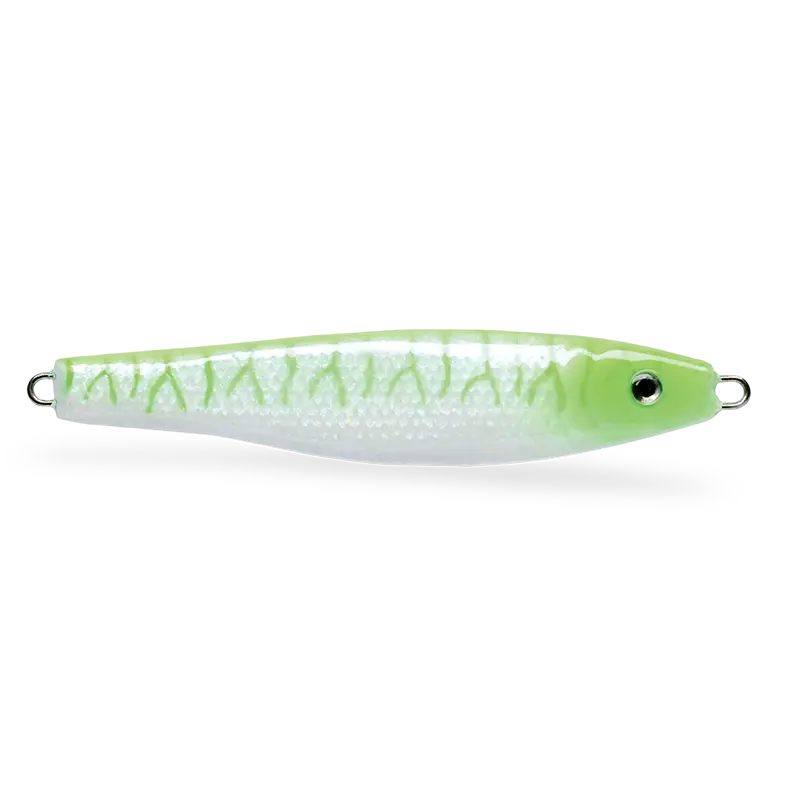 P-Line Halibut Drop Jig Glow Green TIger