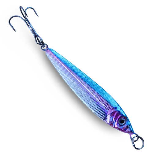 P-Line Laser Minnow Blue Pink Silver