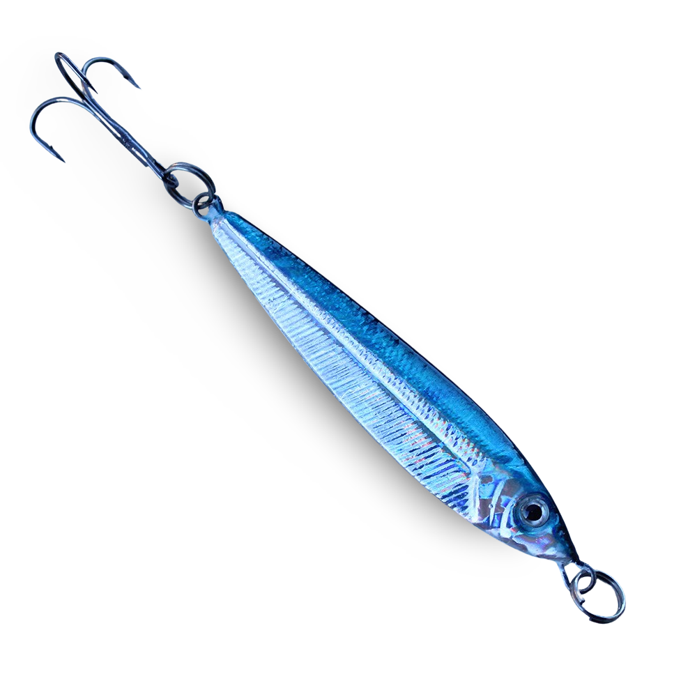 P-Line Laser Minnow Silver Blue