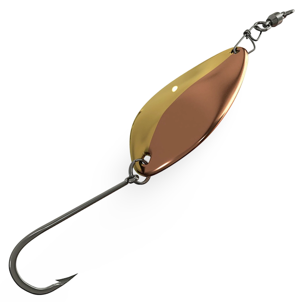 P-Line Pro Steel Spoon Copper Gold