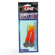 P-Line Rock Cod Bottom Fishing Rig Orange Red Black