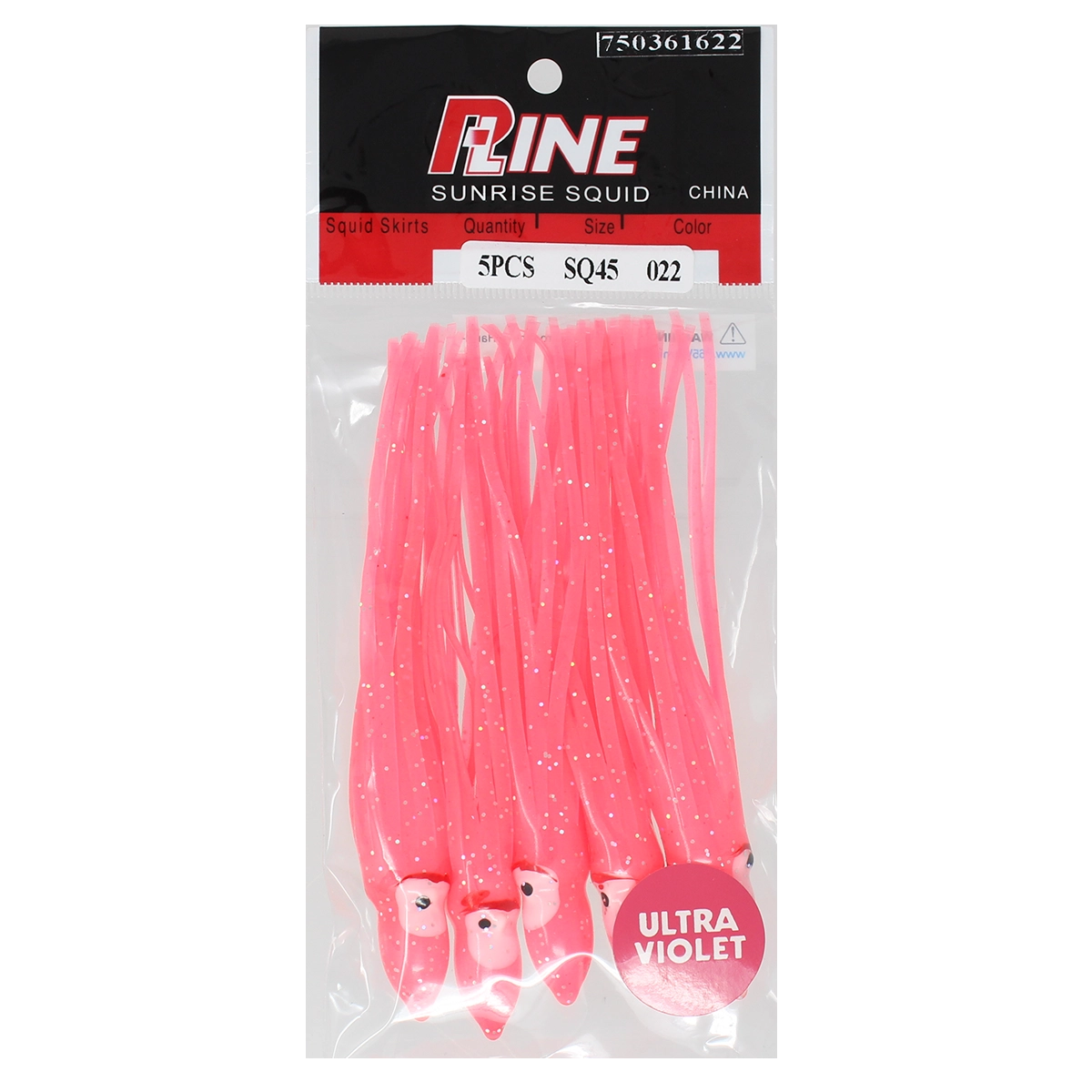 P-Line Sunrise Squid 4-1/2 Inch SQ45-022