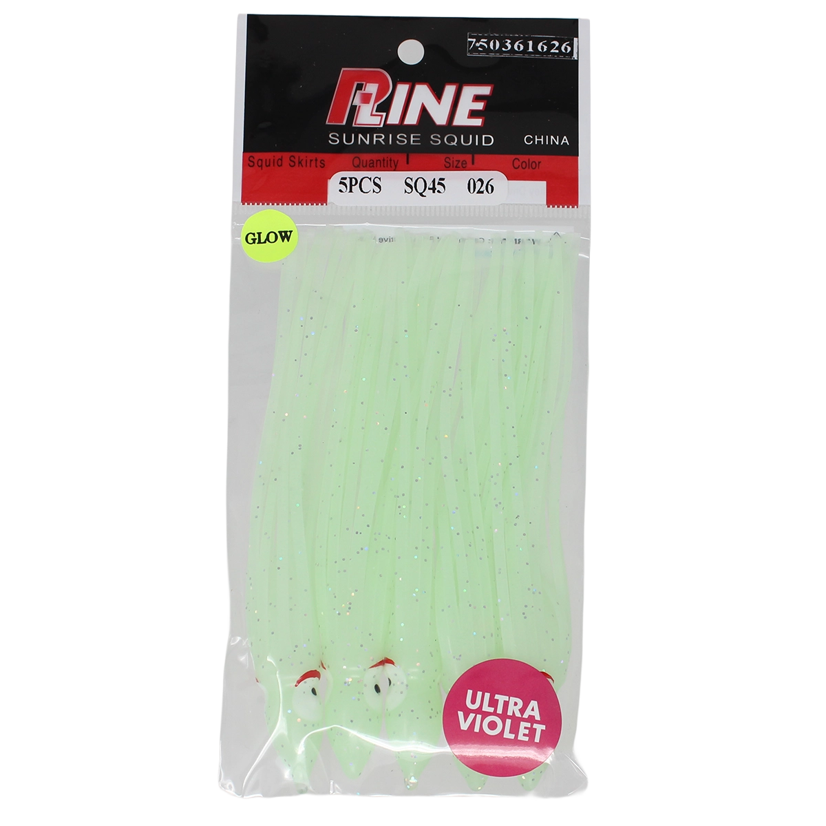 P-Line Sunrise Squid 4-1/2 Inch SQ45-026