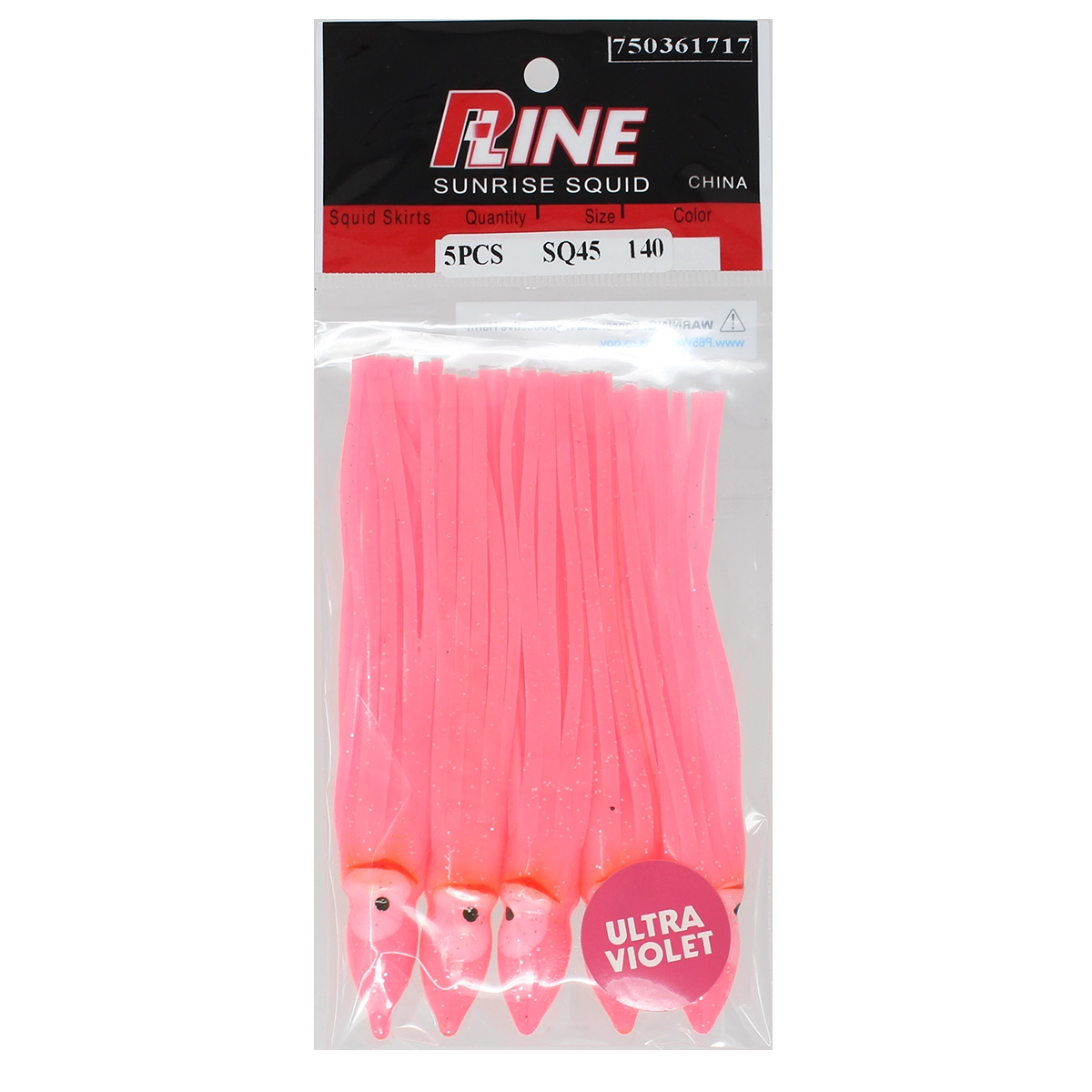 P-Line Sunrise Squid 4-1/2 Inch SQ45-140