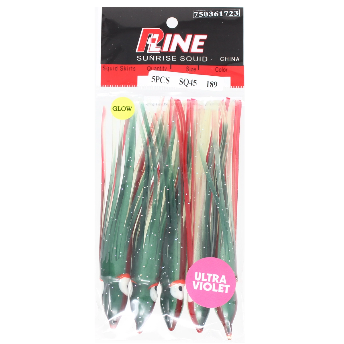 P-Line Sunrise Squid 4-1/2 Inch SQ45-189