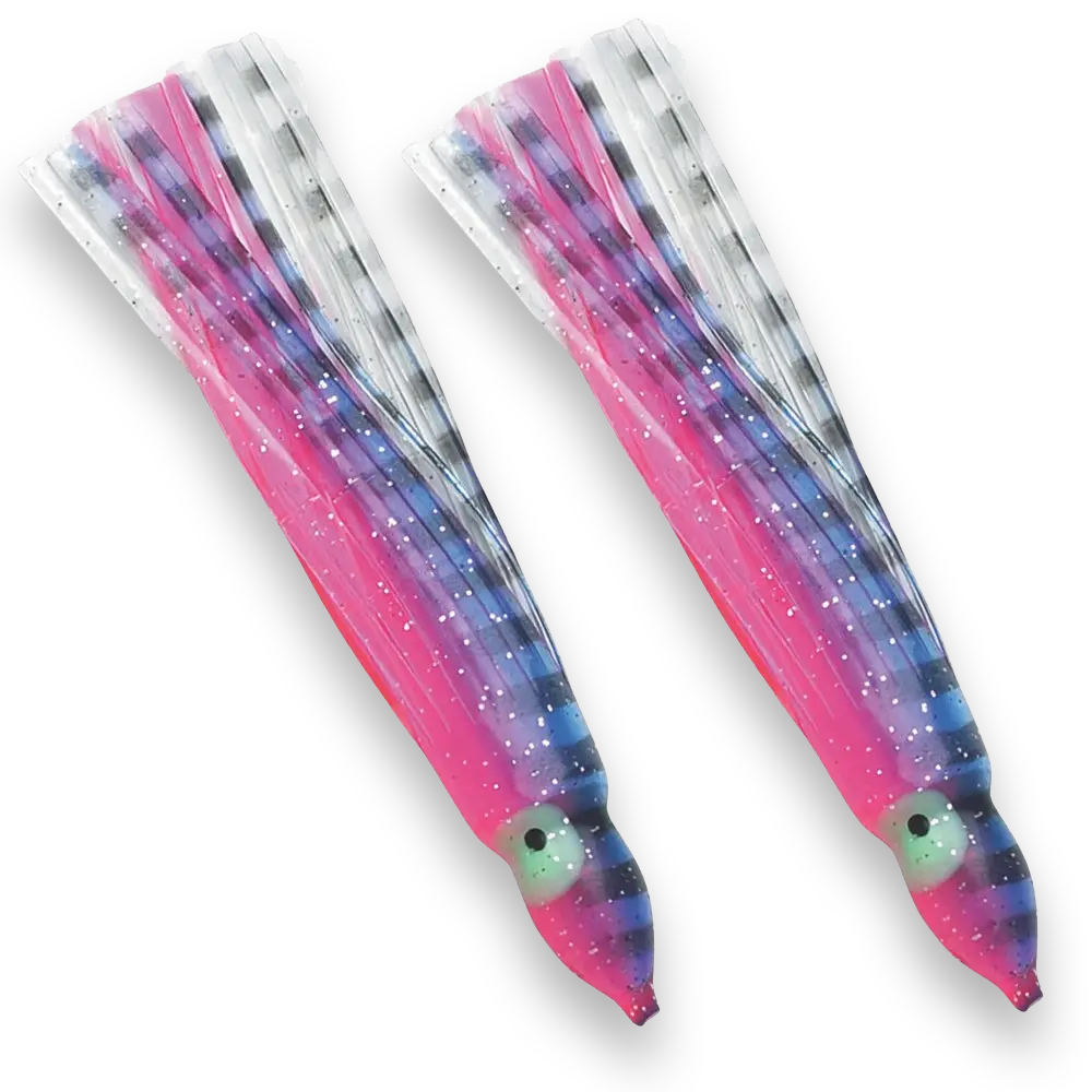 P-Line Sunrise Squid 7-5 Inches Purple Pink