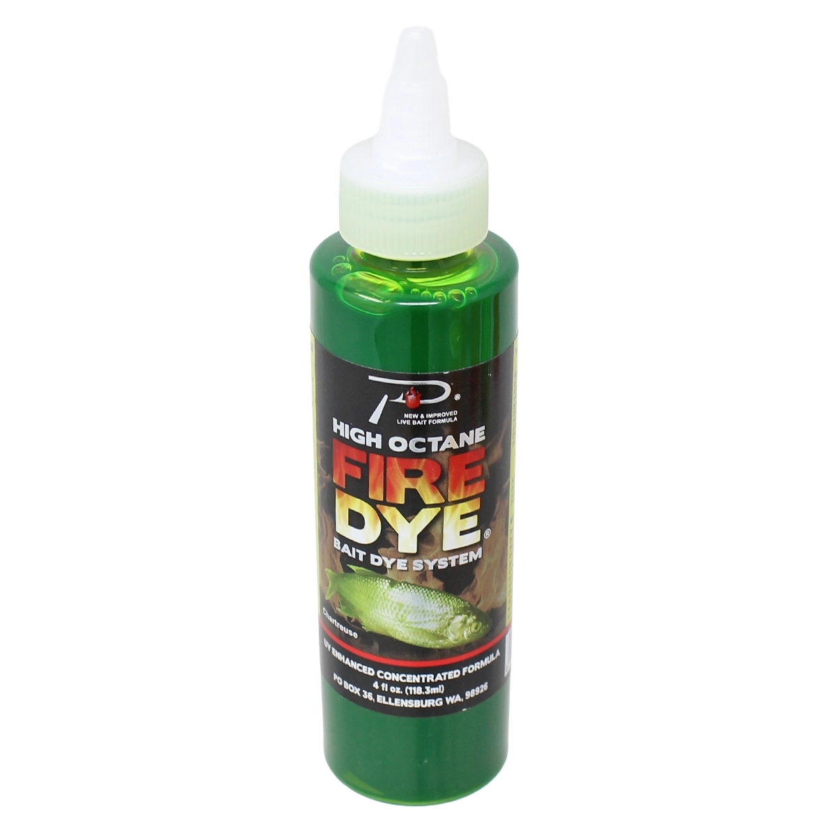 Pautzke Fire Dye Chartreuse