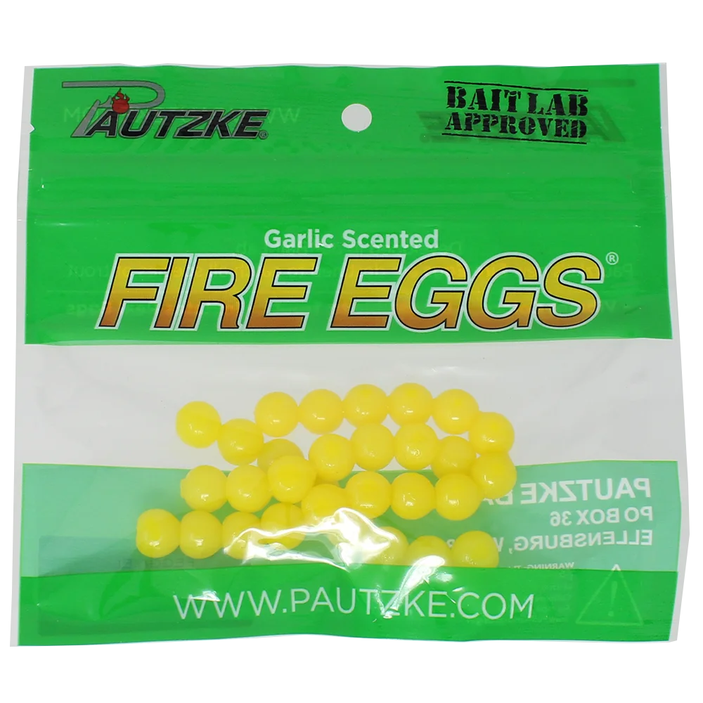 Pautzke Fire Eggs Yellow