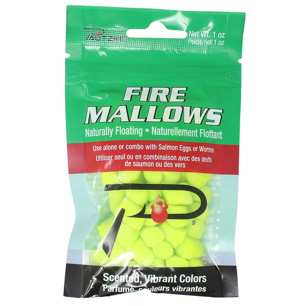 Pautzke Fire Mallows Chartreuse Garlic