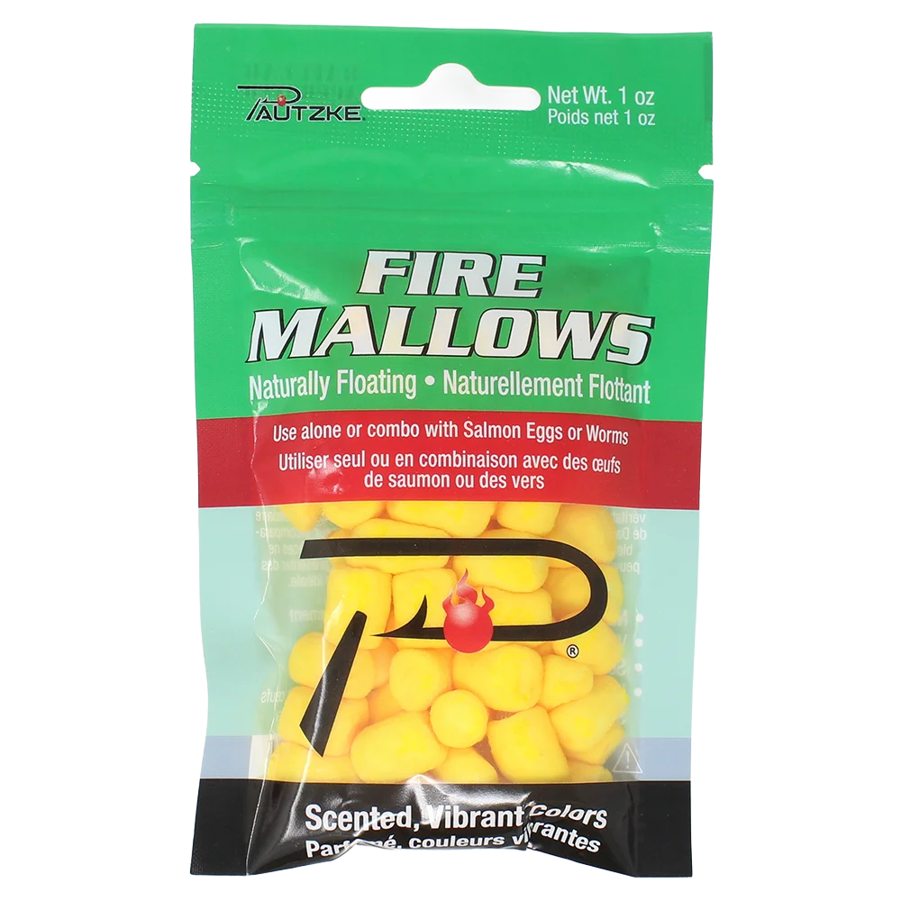 Pautzke Fire Mallows Peach Salmon Egg