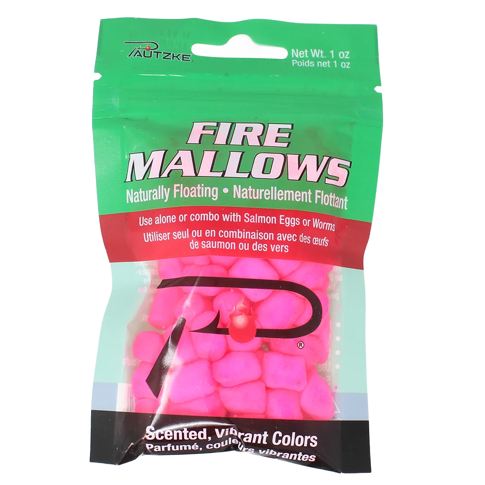 Pautzke Fire Mallows Pink Shrimp