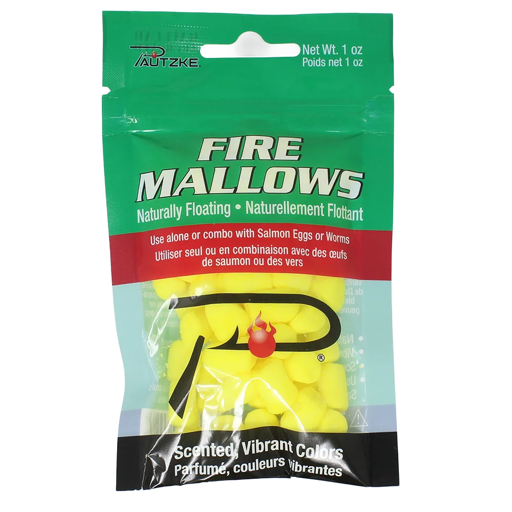 Pautzke Fire Mallows Yellow Cheese