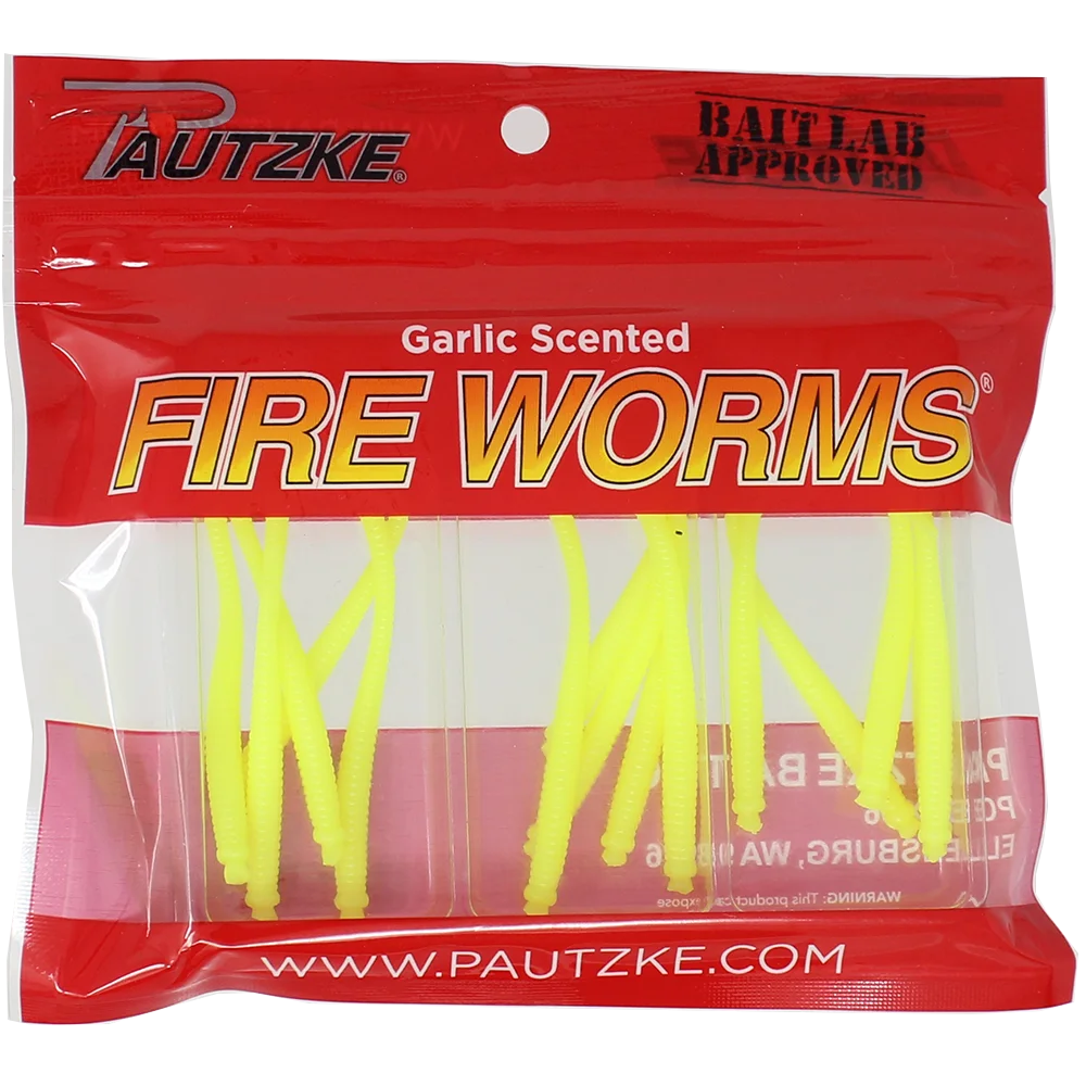 Pautzke Fire Worms Chartreuse