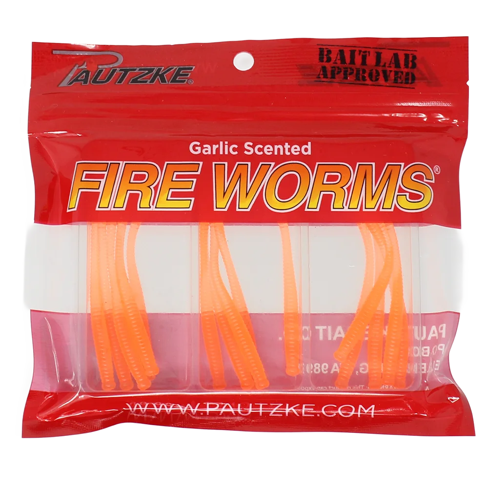 Pautzke Fire Worms Orange