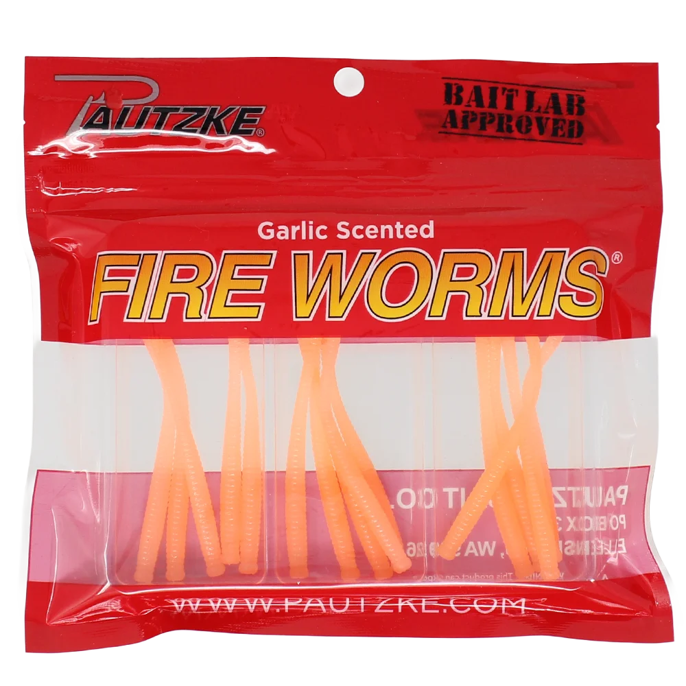 Pautzke Fire Worms Peach