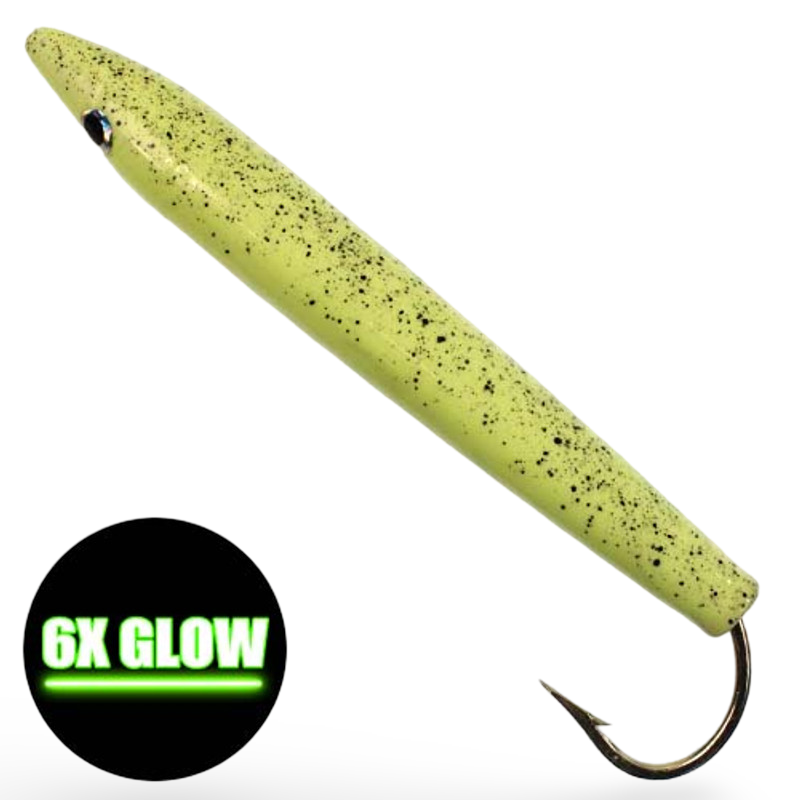 Pitbull Tackle Cedar Plug Glow Squid