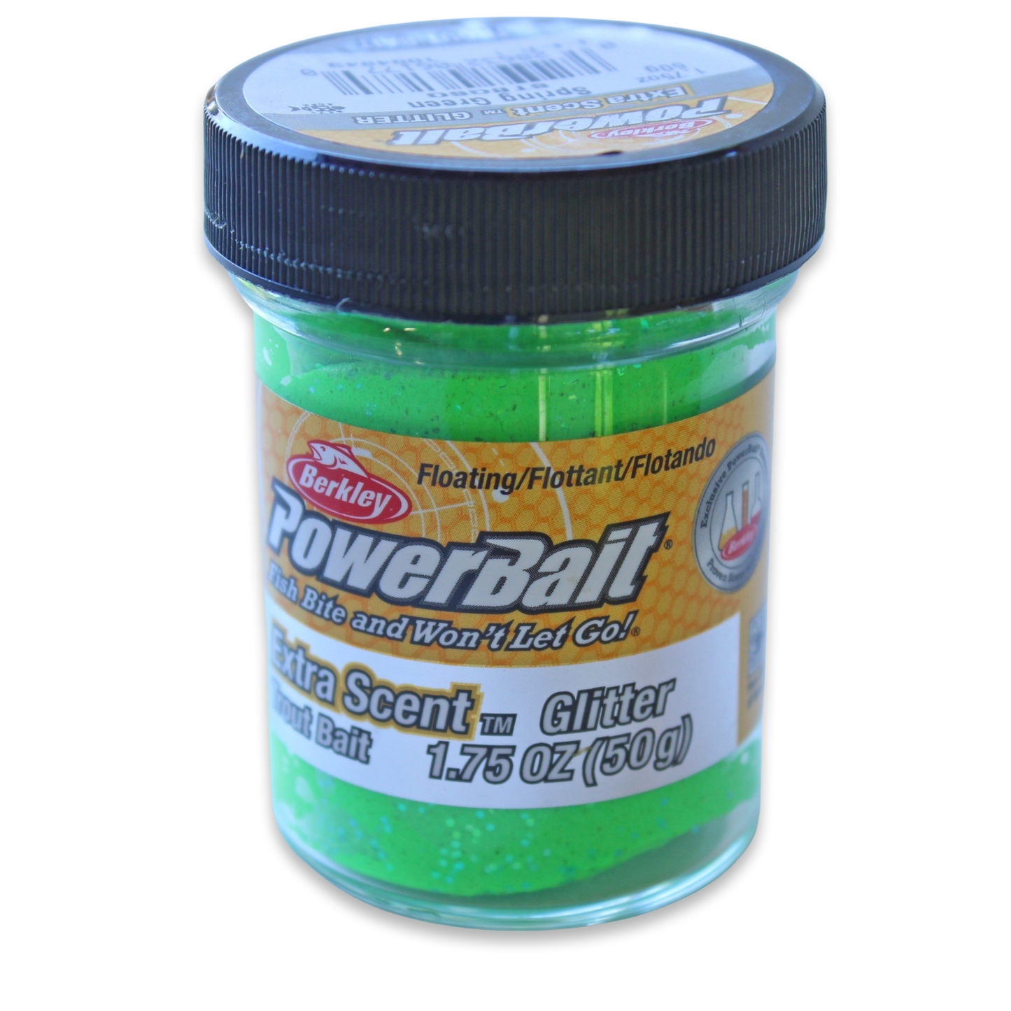 Powerbait Extra Scent Glitter Spring Green