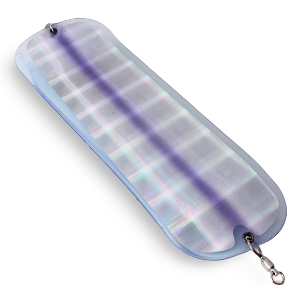 Pro-Troll ProChip 11 Fin Flasher UV Plaid Purple