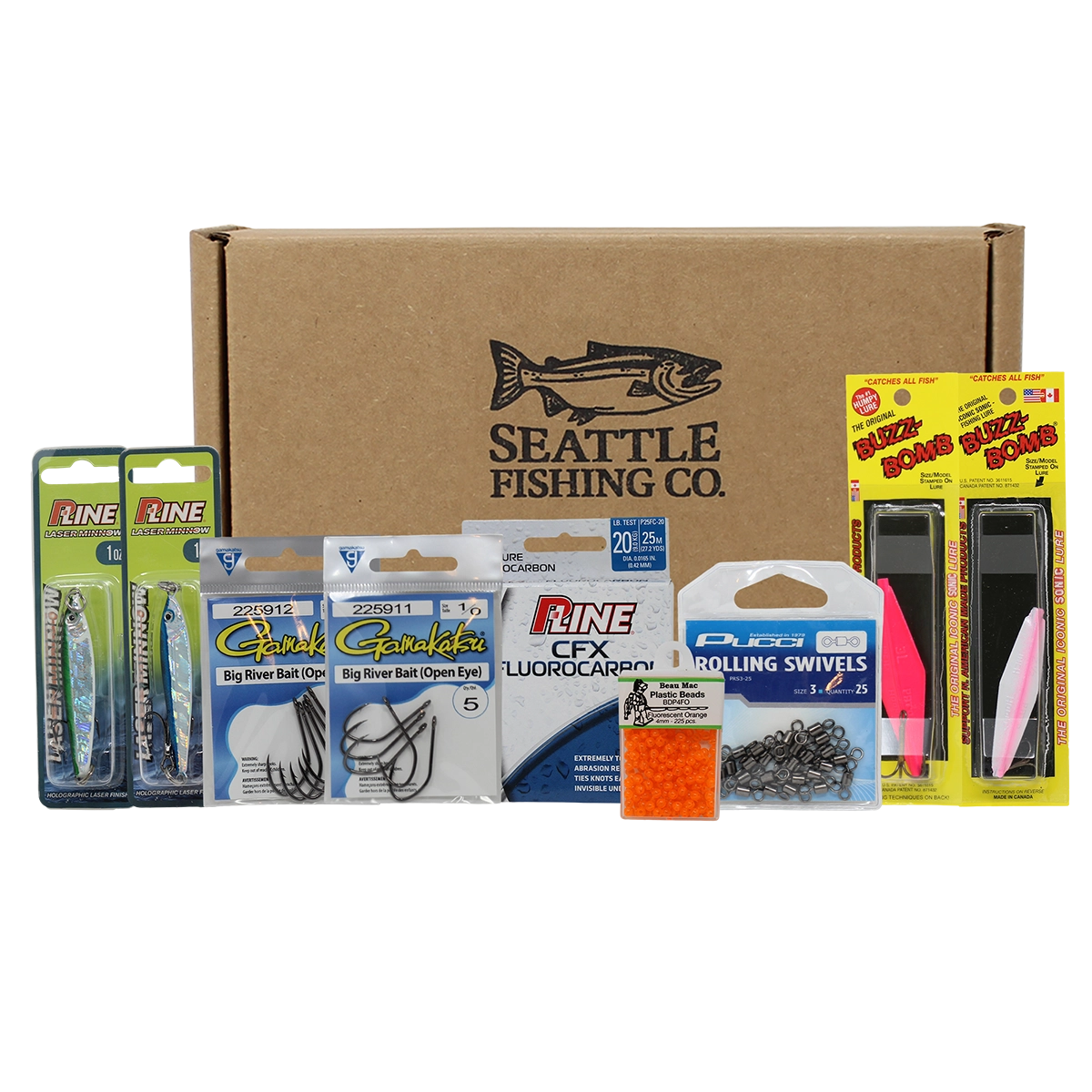 Puget Sound Beach Fishing Gift Box