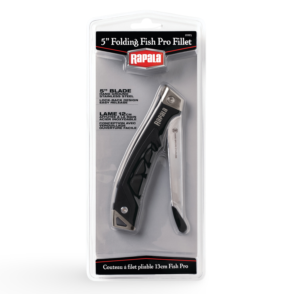 Rapala 5 inch Folding Fish Pro Fillet Knife