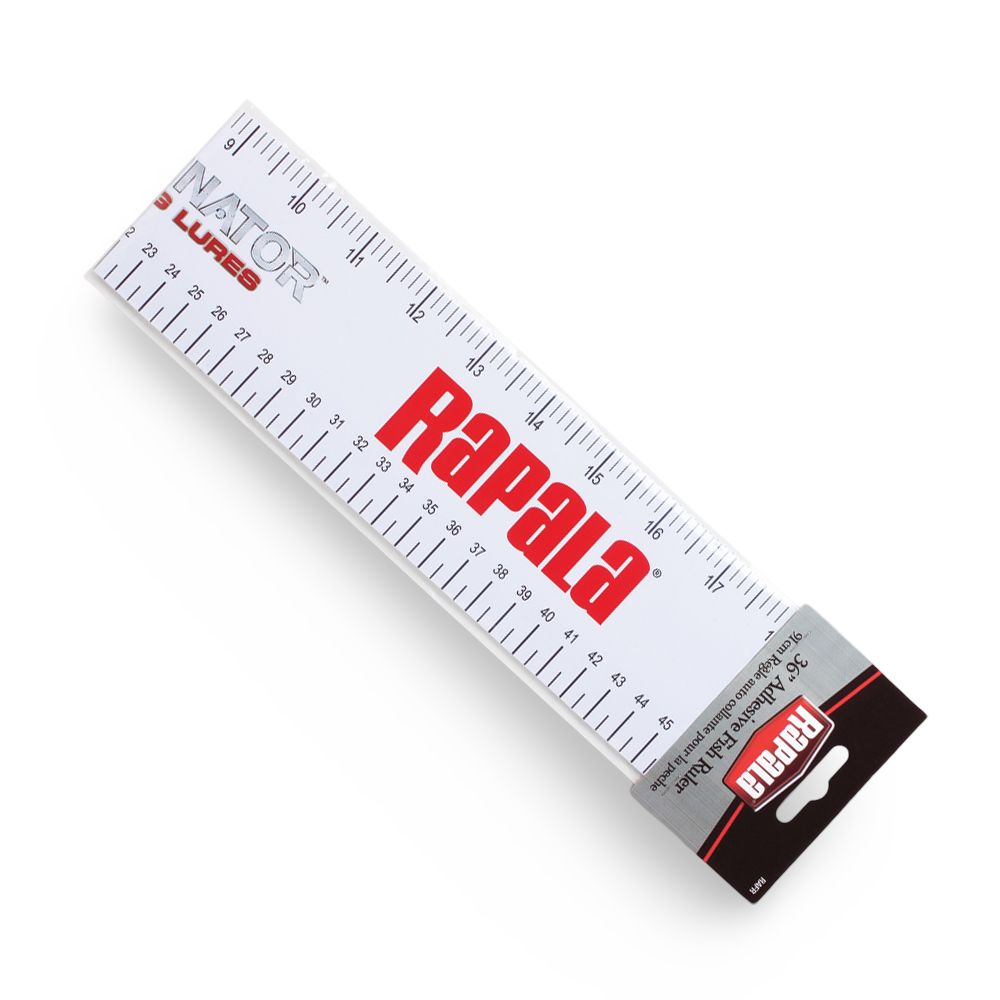 36 Inch Ruler Fish Measuring Board Rapala Adhesive Fish Ruler - 36 Inch ...