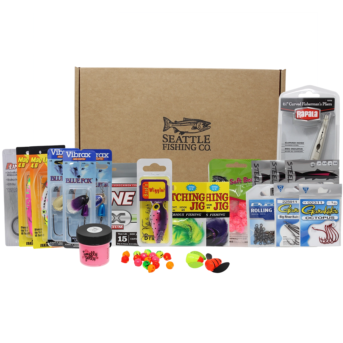 Salmon River Fishing Gift Box Large